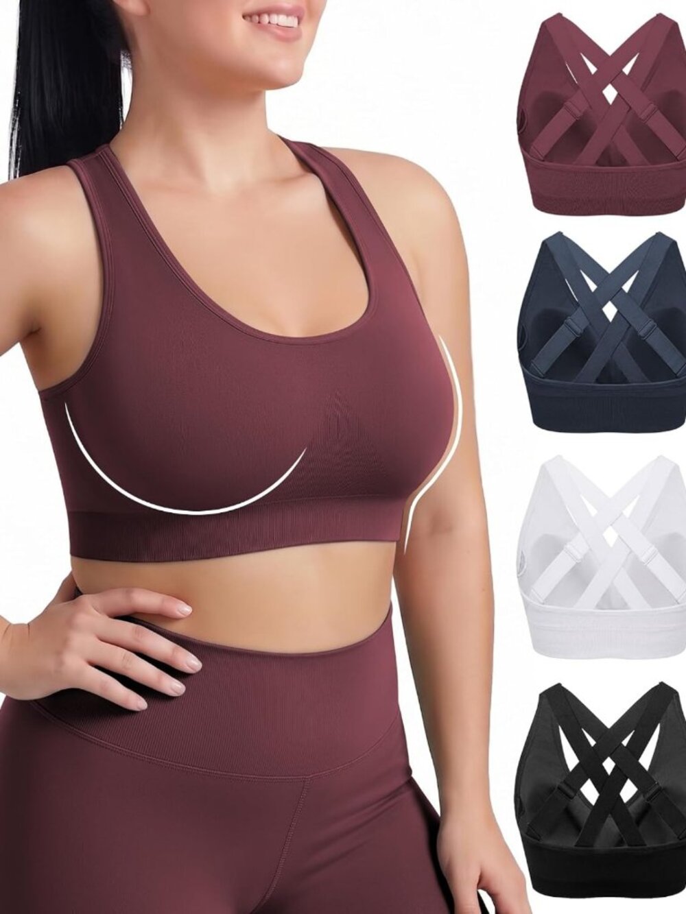 Comfortable Adjustable Sports Bra for Women - All-Day Support & Fit